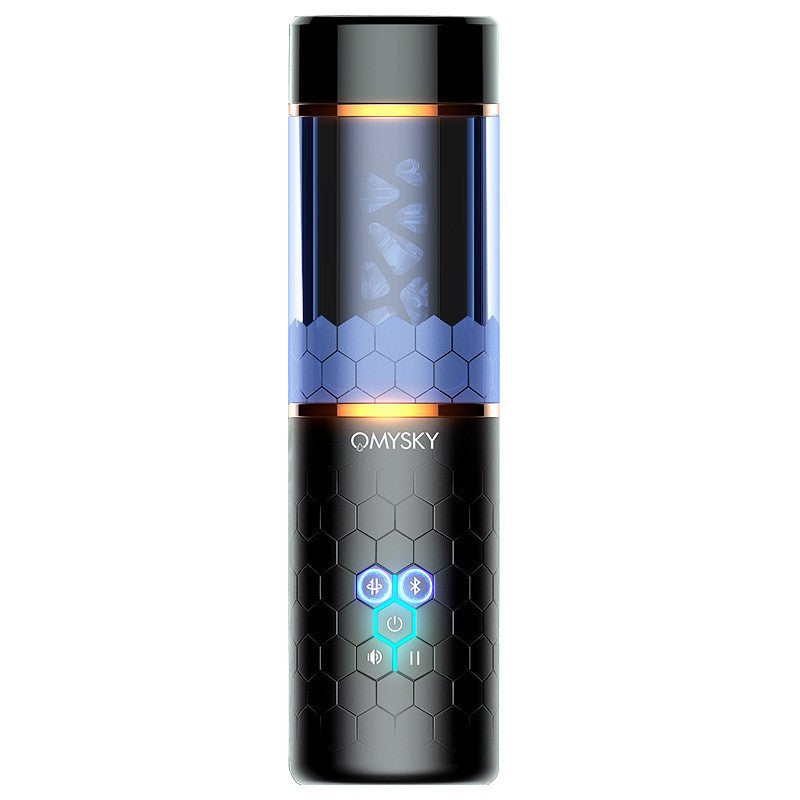 OMYSKY SwardsMan Thrusting & Rotating Male Masturbator – Bluetooth