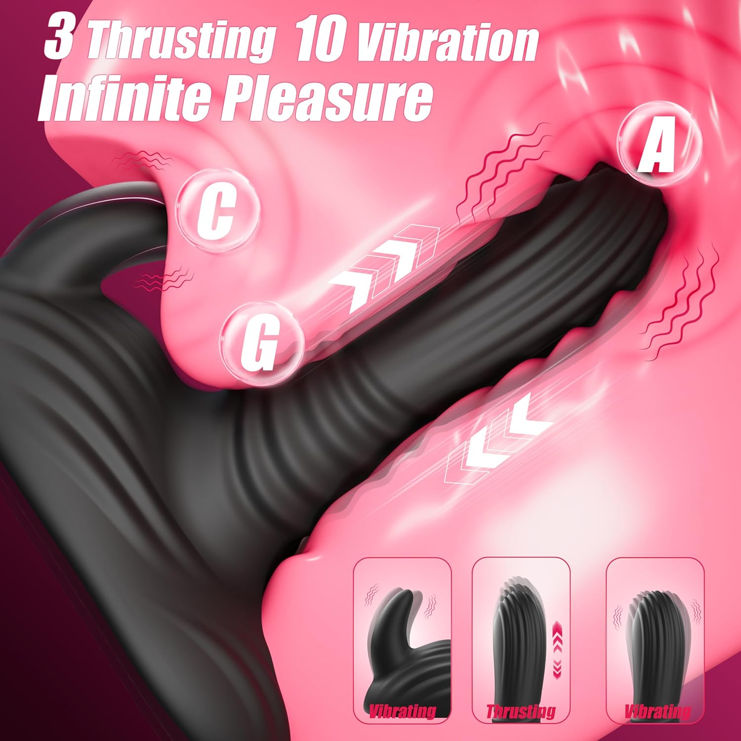RogueSeat Dual Stimulation Ride-On Personal Massager