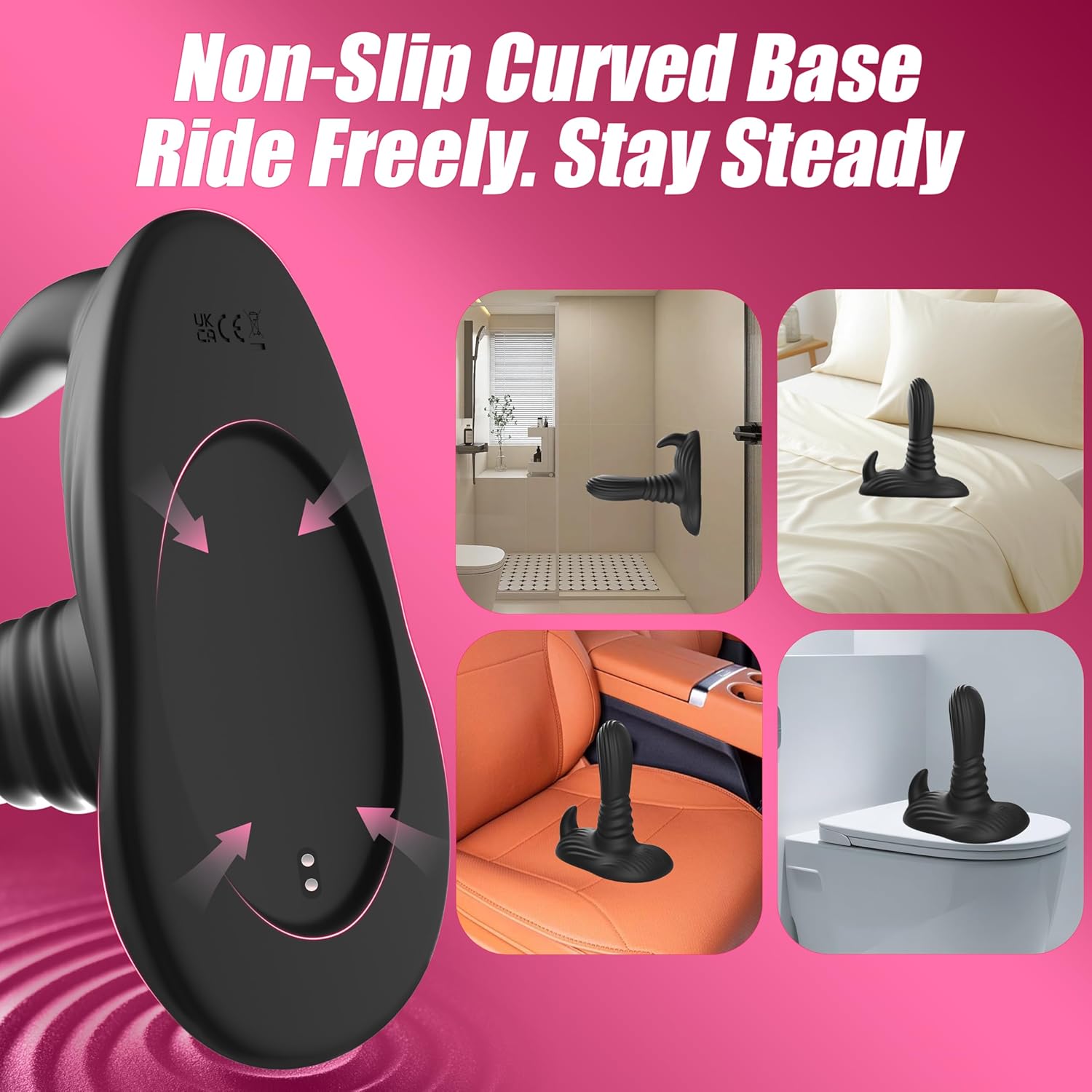 RogueSeat Dual Stimulation Ride-On Personal Massager