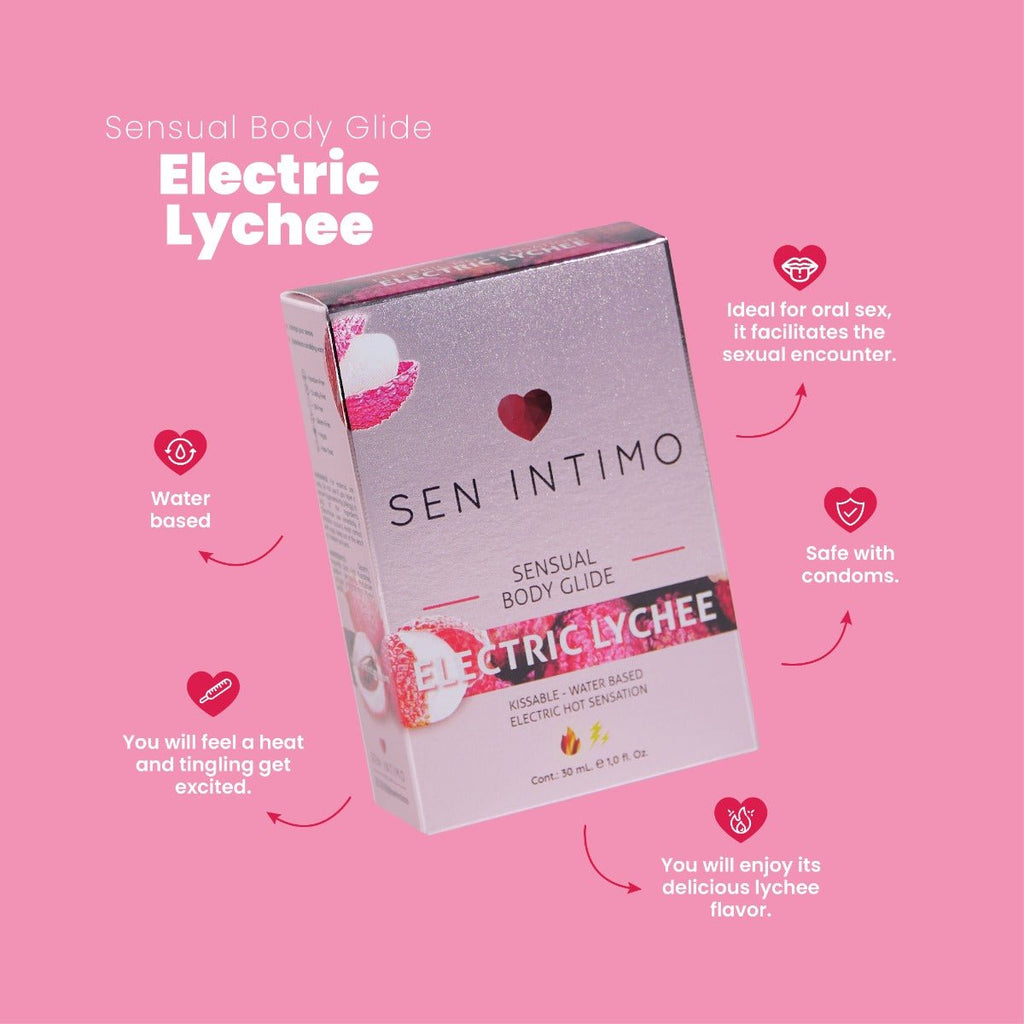 Sensual body glide Electric Lychee 30 ML