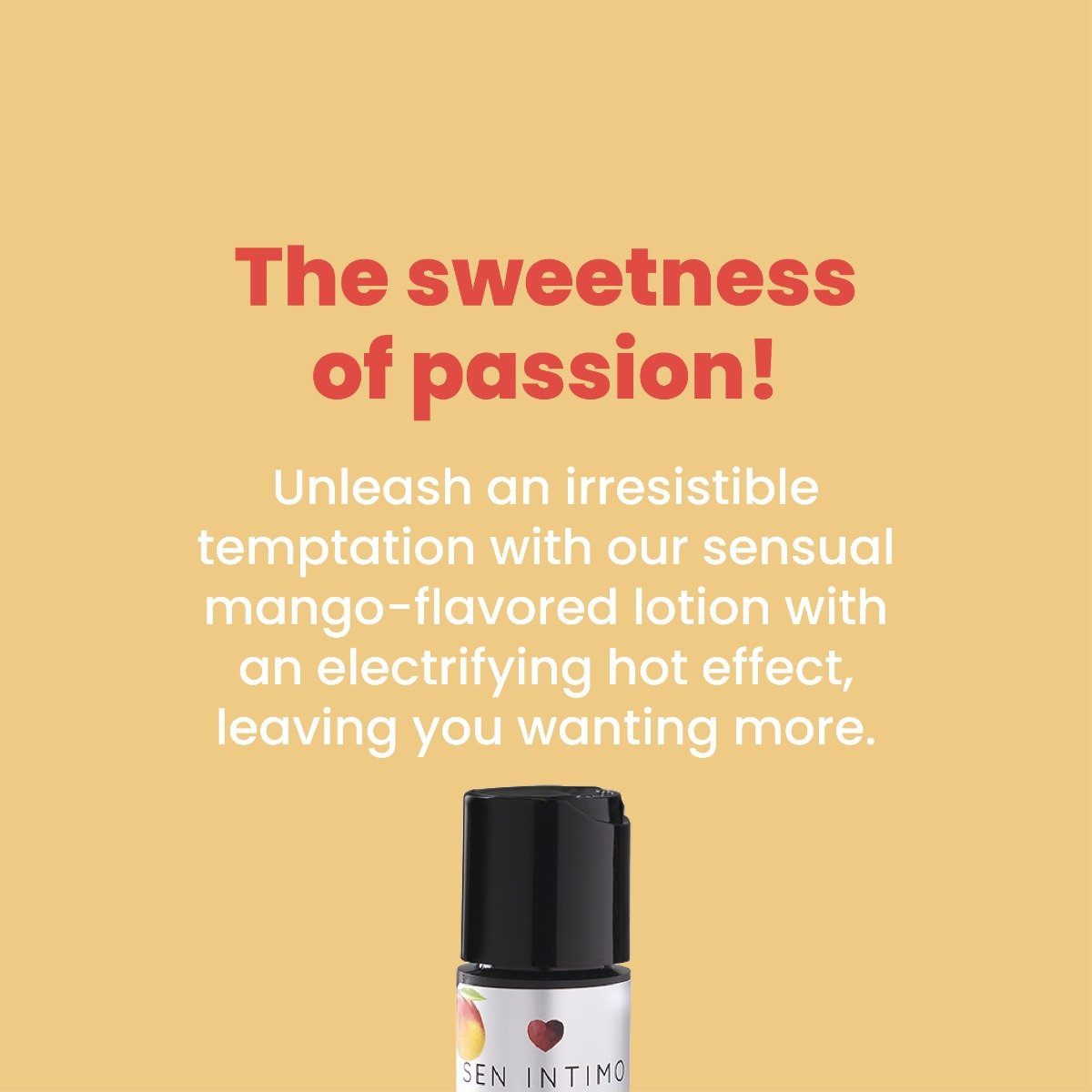 Sensual body glide Electric Mango 30ML