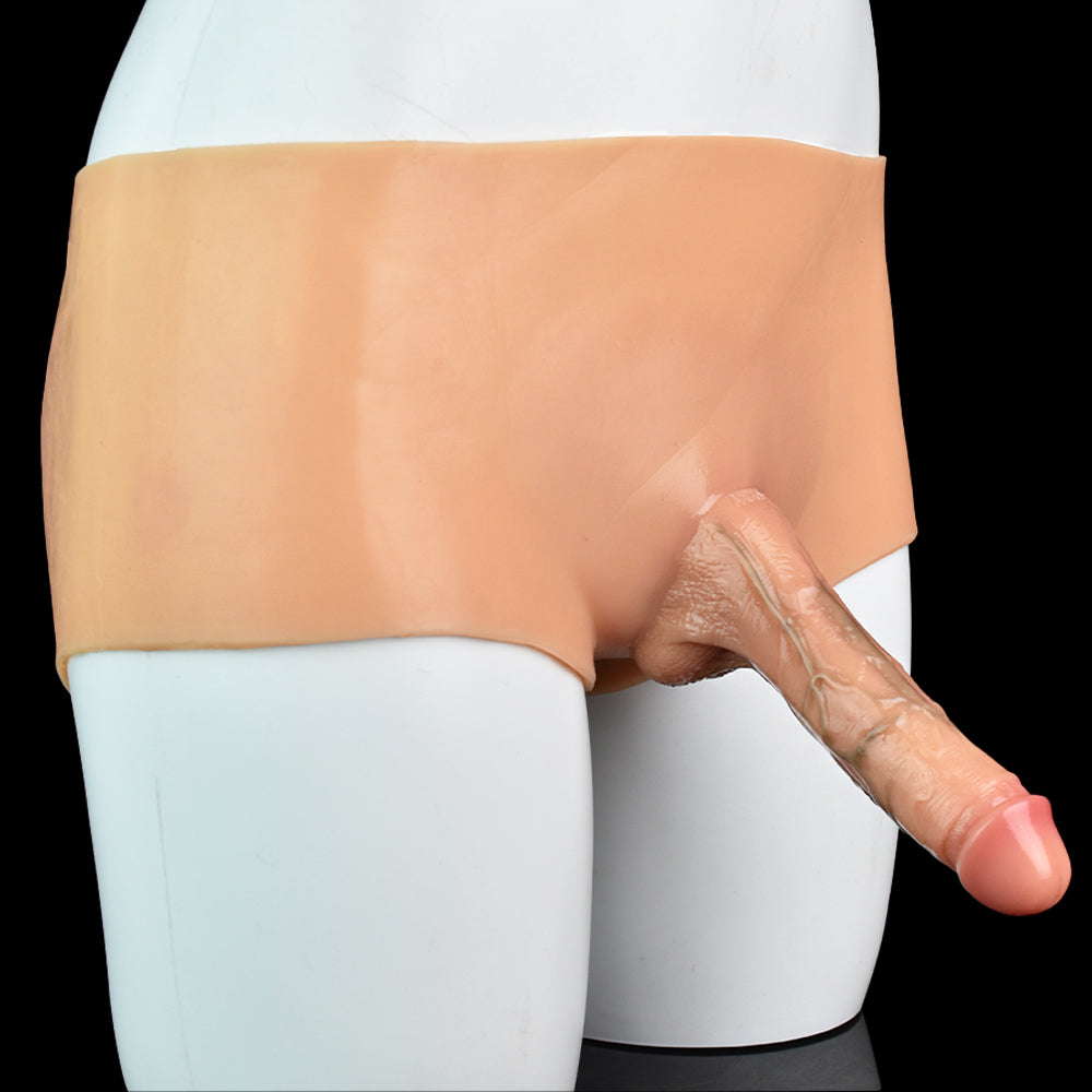 Silicone Realistic Penis Panties 6-inch
