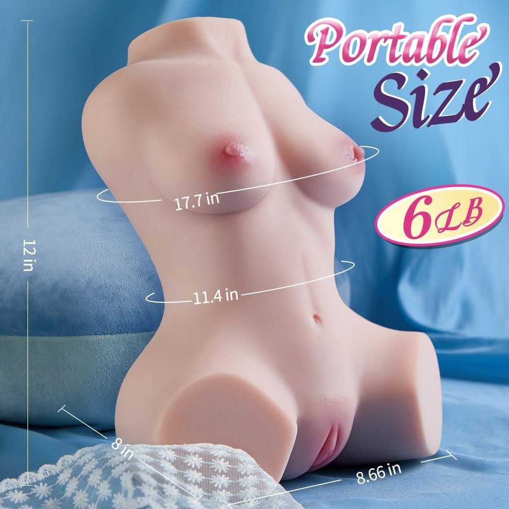 VibeCore 3-in-1 Vibrating Torso Sex Doll